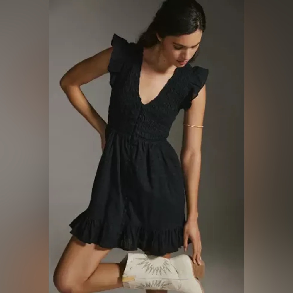 Anthropologie Black Mini
